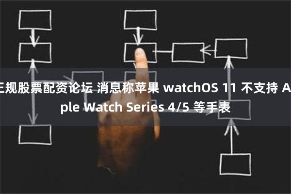 正规股票配资论坛 消息称苹果 watchOS 11 不支持 Apple Watch Series 4/5 等手表