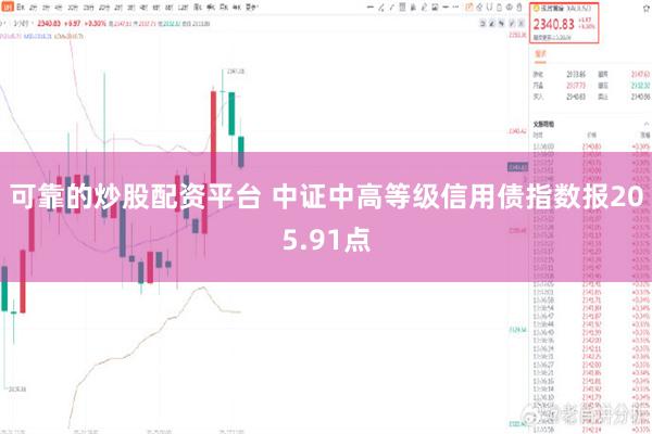 可靠的炒股配资平台 中证中高等级信用债指数报205.91点