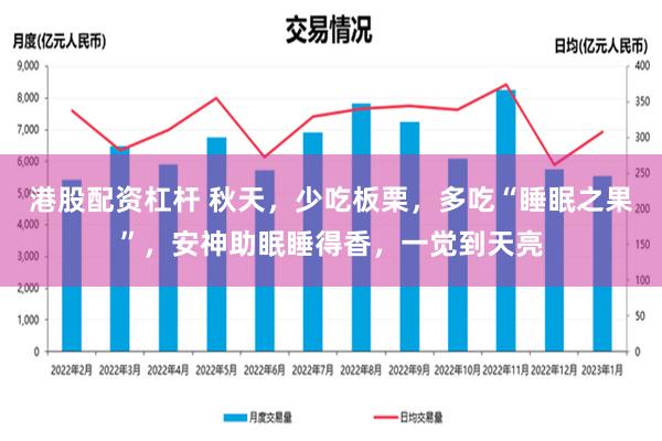 港股配资杠杆 秋天，少吃板栗，多吃“睡眠之果”，安神助眠睡得香，一觉到天亮