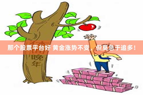 那个股票平台好 黄金涨势不变，但莫急于追多！