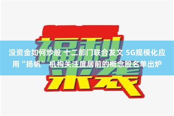 没资金如何炒股 十二部门联合发文 5G规模化应用“扬帆” 机构关注度居前的概念股名单出炉