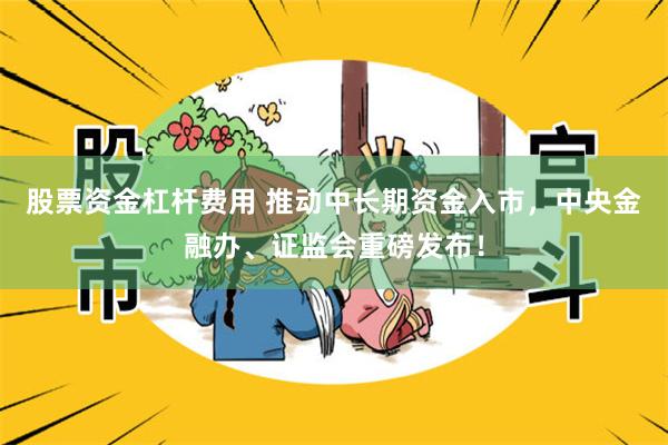 股票资金杠杆费用 推动中长期资金入市，中央金融办、证监会重磅发布！